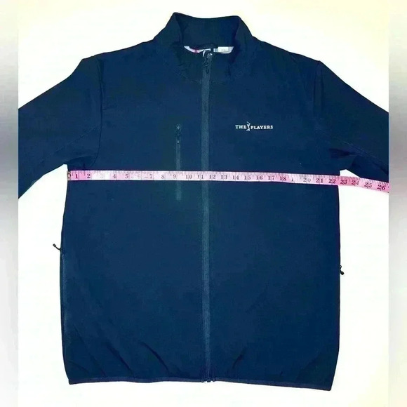 Clique Mens  Dark Navy The Players PGA Tour Full Zip Jacket Size - M - Picture 3 of 8